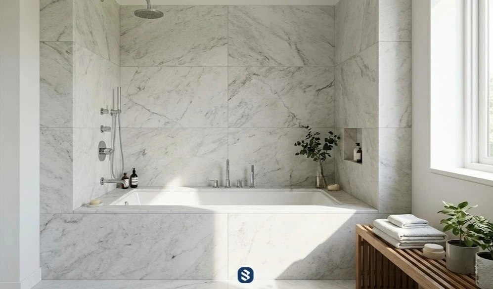 نمونه وان حمام استاندارد (توکار)