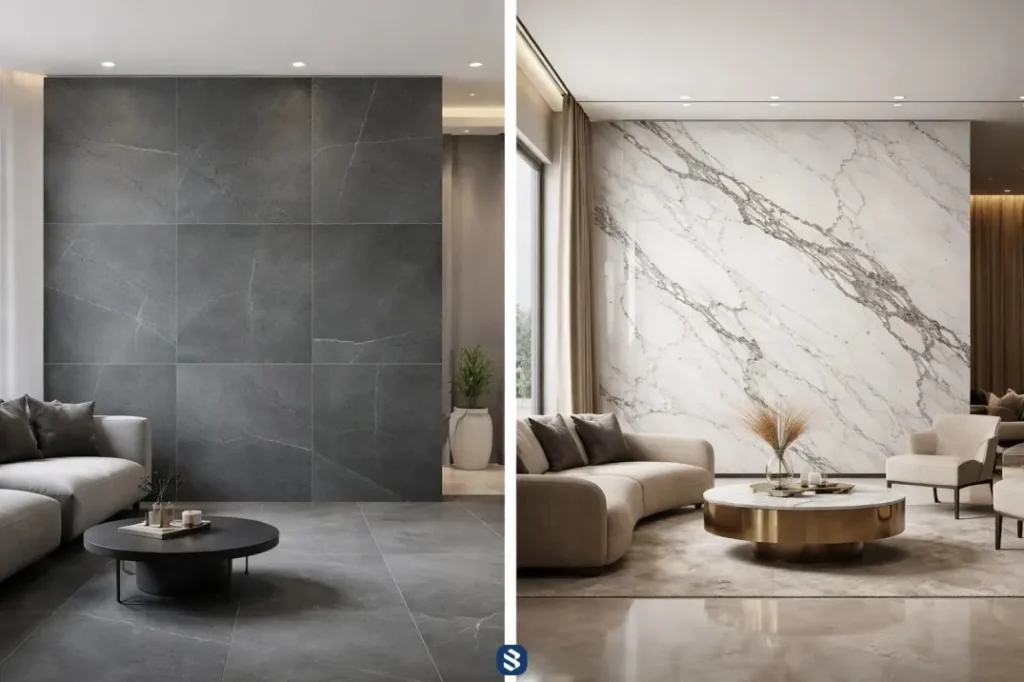 تفاوت سرامیک سایز بزرگ با اسلب