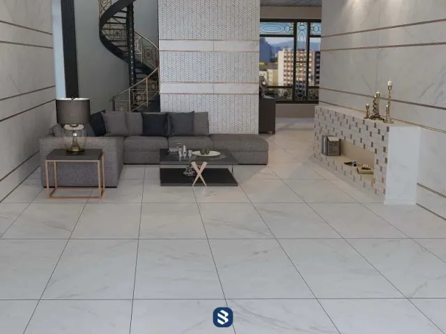 سرامیک کف و دیوار پرسلان ۶۰ در ۱۲۰ - نمونه عکس شماره 3