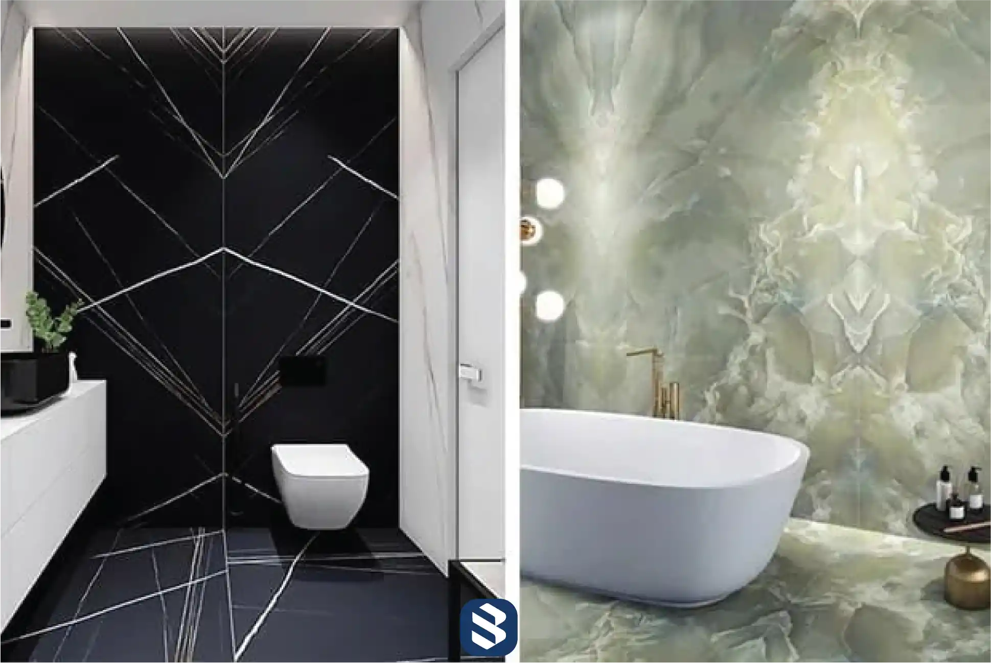 بهترین سنگ ها برای حمام و سرویس های بهداشتی - سولابست